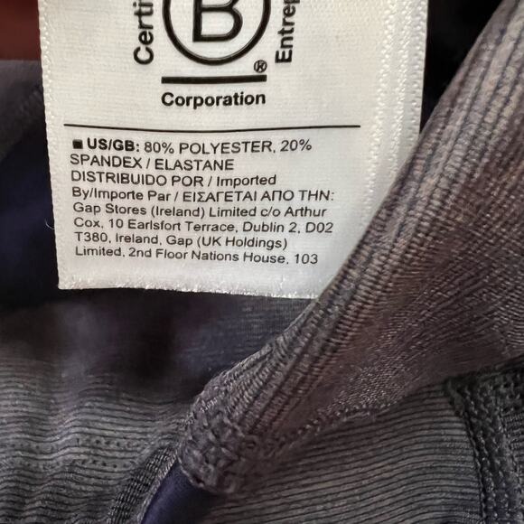 Athleta Leggins Womens Small Ultimate Stash Pocket 7/8 Tight Blue Purple - Picture 5 of 10